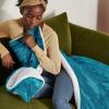 imageBedsure GentleSoft Sherpa Fleece Blankets Queen Size for Bed  Thick and Warm Soft Fuzzy Plush Queen Blanket for Winter Navy 90x90 Inches03  Teal