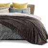imageBedsure GentleSoft Sherpa Fleece Blankets Queen Size for Bed  Thick and Warm Soft Fuzzy Plush Queen Blanket for Winter Navy 90x90 Inches05  Brown