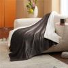 imageBedsure GentleSoft Sherpa Fleece Blankets Queen Size for Bed  Thick and Warm Soft Fuzzy Plush Queen Blanket for Winter Navy 90x90 Inches05  Brown