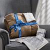 imageBedsure GentleSoft Sherpa Fleece Blankets Queen Size for Bed  Thick and Warm Soft Fuzzy Plush Queen Blanket for Winter Navy 90x90 Inches05  Camel