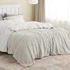 imageBedsure GentleSoft Sherpa Fleece Blankets Queen Size for Bed  Thick and Warm Soft Fuzzy Plush Queen Blanket for Winter Navy 90x90 Inches05  Linen