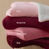 imageBedsure GentleSoft Sherpa Fleece Blankets Queen Size for Bed  Thick and Warm Soft Fuzzy Plush Queen Blanket for Winter Navy 90x90 Inches07  Red