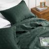 imageBedsure King Quilt Set  Ultra Soft Quilt Bedding Set for Green Bedroom Decor Lightweight AllSeason King Size Comforter with 2 Pillow Shams Dark Green Summer Bedspread Coverlet 106x96 Inch28  Dark Green  Geometric