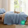 imageBedsure King Quilt Set  Ultra Soft Quilt Bedding Set for Green Bedroom Decor Lightweight AllSeason King Size Comforter with 2 Pillow Shams Dark Green Summer Bedspread Coverlet 106x96 Inch21  Mountain Spring  Leaf