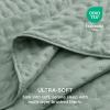 imageBedsure King Quilt Set  Ultra Soft Quilt Bedding Set for Green Bedroom Decor Lightweight AllSeason King Size Comforter with 2 Pillow Shams Dark Green Summer Bedspread Coverlet 106x96 Inch04  Sage Green  Clover