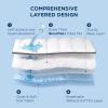 imageBedsure Mattress Topper Queen  Pillow Top Queen Mattress Protector with 821 Inches Deep Pocket 800 GSM Extra Thick Waterproof Bed Pad Fitted Soft Cover Bed for Home Bedroom Hotel  WhiteWhite