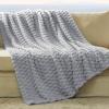 imageBedsure Pink Throw Blanket for Couch  350GSM Soft Cozy Throw Blankets for Bed Home Room Decor GentleSoft Cute Fleece Birthday Gifts for Women Girls 50x60 InchesCloudy Gray