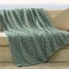 imageBedsure Pink Throw Blanket for Couch  350GSM Soft Cozy Throw Blankets for Bed Home Room Decor GentleSoft Cute Fleece Birthday Gifts for Women Girls 50x60 InchesSage Green