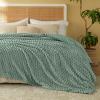 imageBedsure Pink Throw Blanket for Couch  350GSM Soft Cozy Throw Blankets for Bed Home Room Decor GentleSoft Cute Fleece Birthday Gifts for Women Girls 50x60 InchesSage Green