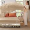 imageBedsure Queen Comforter Set  7 Pieces Sage Green Queen Bedding Set for All Seasons Boho Contrasting Design Bed in a Bag with Comforter Sheets Pillowcases ampamp Shams11  Burnt OrangeWarm Sand