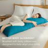imageBedsure Queen Pillow Cases Set of 2  Dark Grey Double Brushed Microfiber Pillowcases 2 Pack Super Soft Cooling Pillow Case Covers with Envelope Closure Wrinkle Fade and Stain Resistant 20x3007  Teal