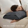 imageBedsure Queen Pillow Cases Set of 2  Dark Grey Double Brushed Microfiber Pillowcases 2 Pack Super Soft Cooling Pillow Case Covers with Envelope Closure Wrinkle Fade and Stain Resistant 20x3001  Dark Grey