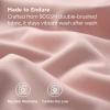 imageBedsure Queen Pillow Cases Set of 2  Dark Grey Double Brushed Microfiber Pillowcases 2 Pack Super Soft Cooling Pillow Case Covers with Envelope Closure Wrinkle Fade and Stain Resistant 20x3013  Pale Blush