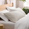 imageBedsure Queen Pillow Cases Set of 2  Dark Grey Double Brushed Microfiber Pillowcases 2 Pack Super Soft Cooling Pillow Case Covers with Envelope Closure Wrinkle Fade and Stain Resistant 20x3008  Linen