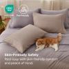 imageBedsure Queen Pillow Cases Set of 2  Dark Grey Double Brushed Microfiber Pillowcases 2 Pack Super Soft Cooling Pillow Case Covers with Envelope Closure Wrinkle Fade and Stain Resistant 20x3006  Khaki