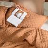imageBedsure Quilts Queen Size  Grey Bedspreads Queen Size with Basket Weave Pattern Soft Quilt Bedding Lightweight Comforter Coverlet for All Seasons 90quot x 96quot16  Hazel Brown