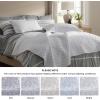 imageBedsure Quilts Queen Size  Grey Bedspreads Queen Size with Basket Weave Pattern Soft Quilt Bedding Lightweight Comforter Coverlet for All Seasons 90quot x 96quot01  White