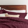 imageBedsure Quilts Queen Size  Grey Bedspreads Queen Size with Basket Weave Pattern Soft Quilt Bedding Lightweight Comforter Coverlet for All Seasons 90quot x 96quot22  Burgundy