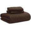 imageBedsure Quilts Queen Size  Grey Bedspreads Queen Size with Basket Weave Pattern Soft Quilt Bedding Lightweight Comforter Coverlet for All Seasons 90quot x 96quot15  Brown