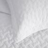 imageBedsure Quilts Queen Size  Grey Bedspreads Queen Size with Basket Weave Pattern Soft Quilt Bedding Lightweight Comforter Coverlet for All Seasons 90quot x 96quot01  White