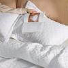 imageBedsure Quilts Queen Size  Grey Bedspreads Queen Size with Basket Weave Pattern Soft Quilt Bedding Lightweight Comforter Coverlet for All Seasons 90quot x 96quot01  White