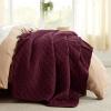 imageBedsure Quilts Queen Size  Grey Bedspreads Queen Size with Basket Weave Pattern Soft Quilt Bedding Lightweight Comforter Coverlet for All Seasons 90quot x 96quot22  Burgundy