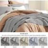 imageBedsure Quilts Queen Size  Grey Bedspreads Queen Size with Basket Weave Pattern Soft Quilt Bedding Lightweight Comforter Coverlet for All Seasons 90quot x 96quot06  Light Grey