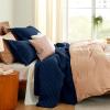 imageBedsure Quilts Queen Size  Grey Bedspreads Queen Size with Basket Weave Pattern Soft Quilt Bedding Lightweight Comforter Coverlet for All Seasons 90quot x 96quot02  Navy