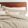 imageBedsure Quilts Queen Size  Grey Bedspreads Queen Size with Basket Weave Pattern Soft Quilt Bedding Lightweight Comforter Coverlet for All Seasons 90quot x 96quot13  Light Khaki