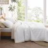 imageBedsure Quilts Queen Size  Queen Quilt Bedding Set Bedspread Coverlet Comforter Lightweight Corduroy Pattern Bedspread 3Piece Set with 90quotx96quot Coverlet ampamp 2 Pillow Shams AllSeason Soft Microfiber02  Cream