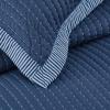 imageBedsure Quilts Queen Size  Queen Quilt Bedding Set Bedspread Coverlet Comforter Lightweight Corduroy Pattern Bedspread 3Piece Set with 90quotx96quot Coverlet ampamp 2 Pillow Shams AllSeason Soft Microfiber07  Navy