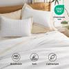 imageBedsure Quilts Queen Size  Queen Quilt Bedding Set Bedspread Coverlet Comforter Lightweight Corduroy Pattern Bedspread 3Piece Set with 90quotx96quot Coverlet ampamp 2 Pillow Shams AllSeason Soft Microfiber02  Cream