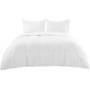 imageBedsure Silky Cooling Duvet Cover Queen Size  Lightweight 100 Rayon Derived from Bamboo Comforter Cover Set for Hot Sleepers Breathable ampamp MoistureWicking Bedding Set Pure White07  Pure White No Comforter
