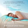 imageBedsure Summer Cooling Blanket for Hot Sleepers with Sports Mesh Design ArcChill QMax 04 Lightweight Breathable Ice Cold Blanket Throws for Night Sweats 50 x 70 Inches Mesh GreyMesh Beige
