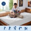 imageBedsure Waterproof Mattress Protector Queen Size  Quilted Fitted Waterproof Mattress Pad Topper with 821 Inches Deep Pocket Noiseless Bed Cover Padded Machine WashableWhite 60x80 InchesWhite