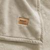 imageBedsur Fleece Blankets Queen Size for Bed  GentleSoft Warm Cozy Soft ampamp Thick Blanket for Winter Heavy 500Gsm AntiStatic Design Ideal for Couch ampamp Sofa Linen 90x90 InchLinen