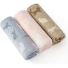 imageBedsure 1 Pack 3 Pet Blankets Super Soft Fluffy Premium Fleece Flannel Portable Throw Dog Blankets for Small Dogs Printed Cat Puppy Blanket PinkGreyBrown Small23x16 inchCat