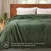 imageBedsure 100 Cotton Blanket Queen Size for Bed  Cozy Soft Lightweight and Breathable Basket Waffle Weave Blanket for Summer Home Decor Gift for Women Olive Green 90x90 inches01  Olive Green
