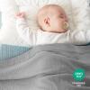 imageBedsure 100 Cotton Muslin Blanket King Size for Bed  4Layer Breathable and Lightweight Thin Soft Summer Gauze Muslin Blanket for Adults Linen Beige 108x90 Inches02  Grey