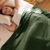 imageBedsure 100 Cotton Muslin Blanket King Size for Bed  4Layer Breathable and Lightweight Thin Soft Summer Gauze Muslin Blanket for Adults Linen Beige 108x90 Inches04  Olive Green