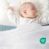 imageBedsure 100 Cotton Muslin Blanket King Size for Bed  4Layer Breathable and Lightweight Thin Soft Summer Gauze Muslin Blanket for Adults Linen Beige 108x90 Inches03  White