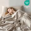 imageBedsure 100 Cotton Percale Sheets Queen Size Queen Sheet Set with Deep Pocket Up to 16 Inches Breathable ampamp Crirsp Soft Bedsheet ampamp Pillowcase Sets 4 Pieces White05  Linen