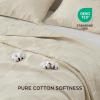 imageBedsure 100 Cotton Quilt Set  Lightweight Queen Bedspread Cozy White Bedding Coverlet 3Piece with Pillow Shams in Checker Pattern for All Season 90x96 inches 100 Cotton Voile02  Beige  Checkerboard