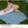 imageBedsure 100 Cotton Throw Blanket for Couch  Chenille Woven Textured Blanket Gifts for Women Cozy and Soft for All Seasons Home Decor Boho Throw for Bed Sofa Blue 50x60 Inches02  Blue
