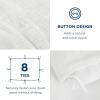 imageBedsure 100 Muslin Cotton Duvet Cover Queen Size  UltraSoft Breathable ampamp Lightweight  Linen Like Gauze Comforter Cover Set with Button Closure and Corner Ties Olive Green Queen 90quotx90quot02  Muslin  White No Comforter