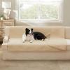 imageBedsure 100 Waterproof Couch Cover for Dogs Washable  Non Slip Waterproof Dog Blanket for Couch Sofa Lightweight Furniture Protector Durable for Pet Cat Puppy with NonSlip Bottom Grey 30x70INSand Beige