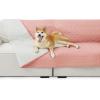 imageBedsure 100 Waterproof Couch Cover for Dogs Washable  Non Slip Waterproof Dog Blanket for Couch Sofa Lightweight Furniture Protector Durable for Pet Cat Puppy with NonSlip Bottom Grey 30x70INRose Tan