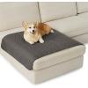 imageBedsure 100 Waterproof Couch Cover for Dogs Washable  Non Slip Waterproof Dog Blanket for Couch Sofa Lightweight Furniture Protector Durable for Pet Cat Puppy with NonSlip Bottom Grey 30x70INVolcanic Ash