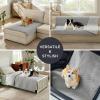 imageBedsure 100 Waterproof Couch Cover for Dogs Washable  Non Slip Waterproof Dog Blanket for Couch Sofa Lightweight Furniture Protector Durable for Pet Cat Puppy with NonSlip Bottom Grey 30x70INTitanium Grey