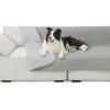 imageBedsure 100 Waterproof Couch Cover for Dogs Washable  Non Slip Waterproof Dog Blanket for Couch Sofa Lightweight Furniture Protector Durable for Pet Cat Puppy with NonSlip Bottom Grey 30x70INTitanium Grey